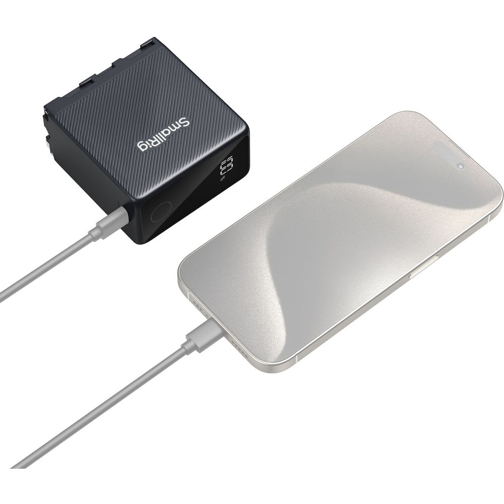 Batería recargable por USB-C para cámara serie L / NP-F970 (Negro)8