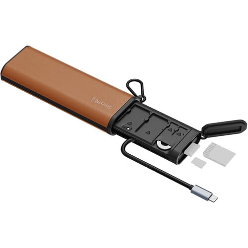 Lector de tarjetas multifuncional y estuche de almacenamiento CFexpress Tipo A8