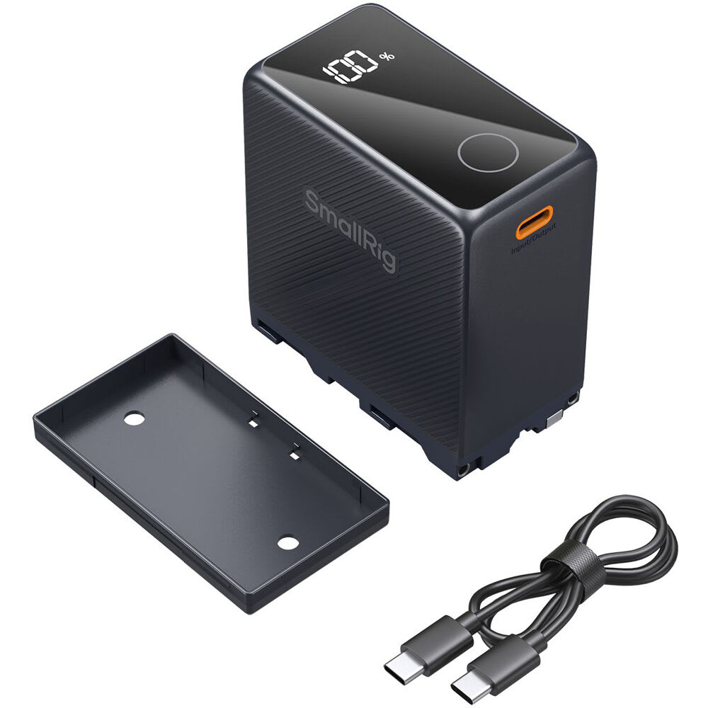 Batería recargable por USB-C para cámara serie L / NP-F970 (Negro)9