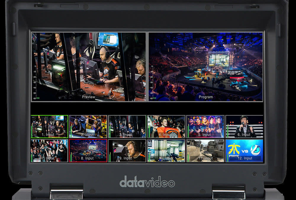 Estudio Portátil de Transmisión de Video HD de 6 Canales (HS-1300)5