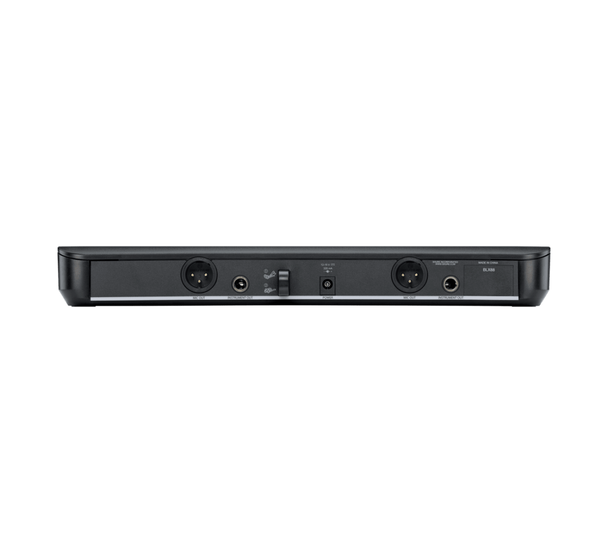 SHURE BLX1288/CVL Sistema combo con micrófono de mano PG58 y lavalier CVL3