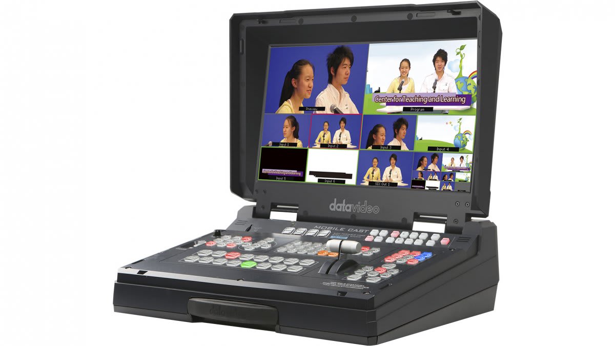 Estudio Portátil de Transmisión de Video HD de 6 Canales (HS-1300)2