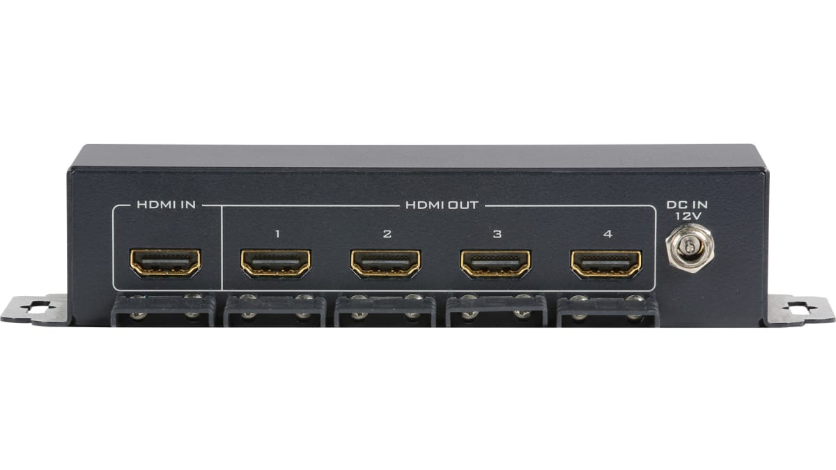 4K HDMI 1x4 Distribution Amplifier - DatavideoVP-840 1