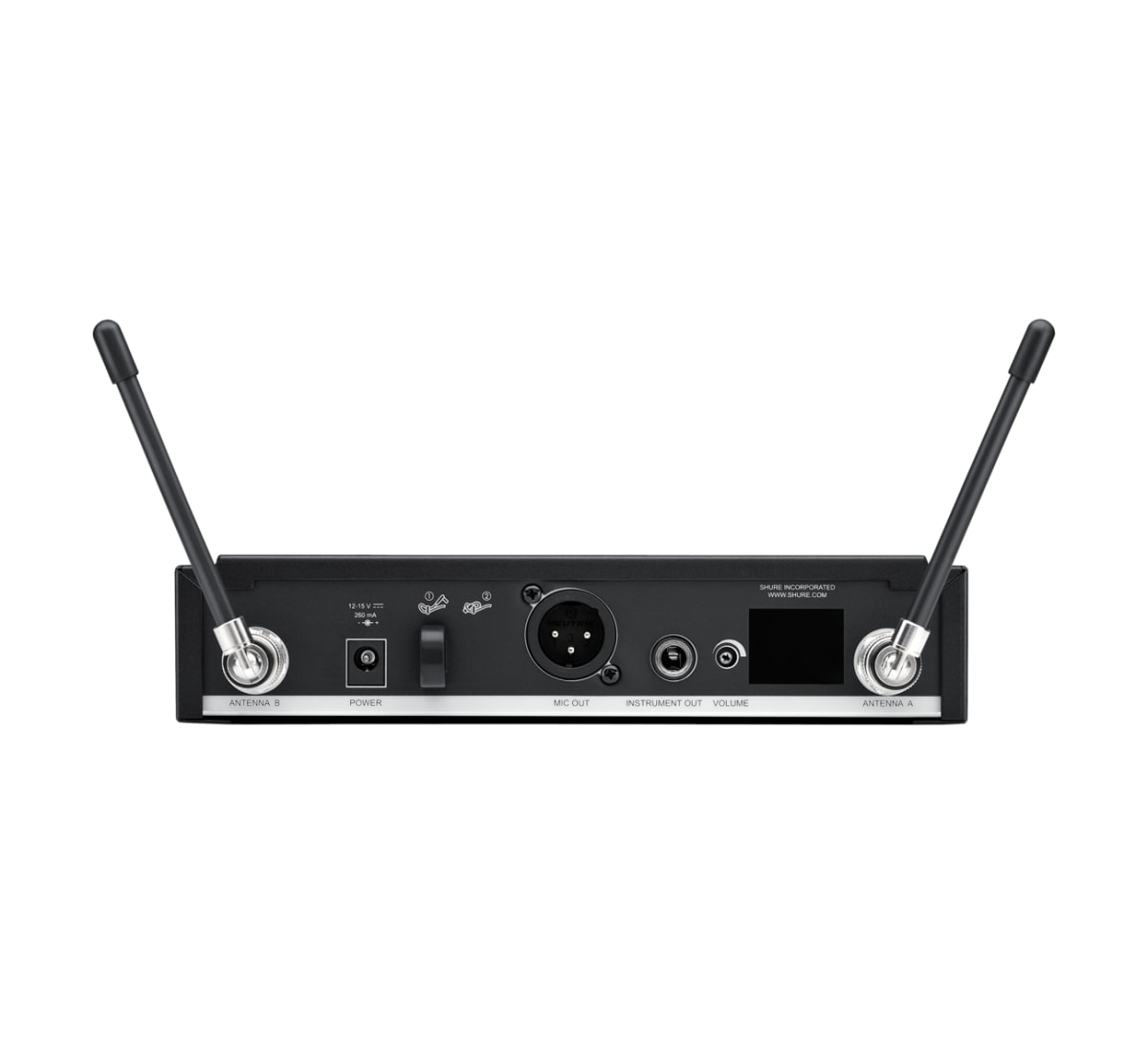 Shure BLX24R/SM58 - Sistema inalámbrico de montaje en rack - SM582