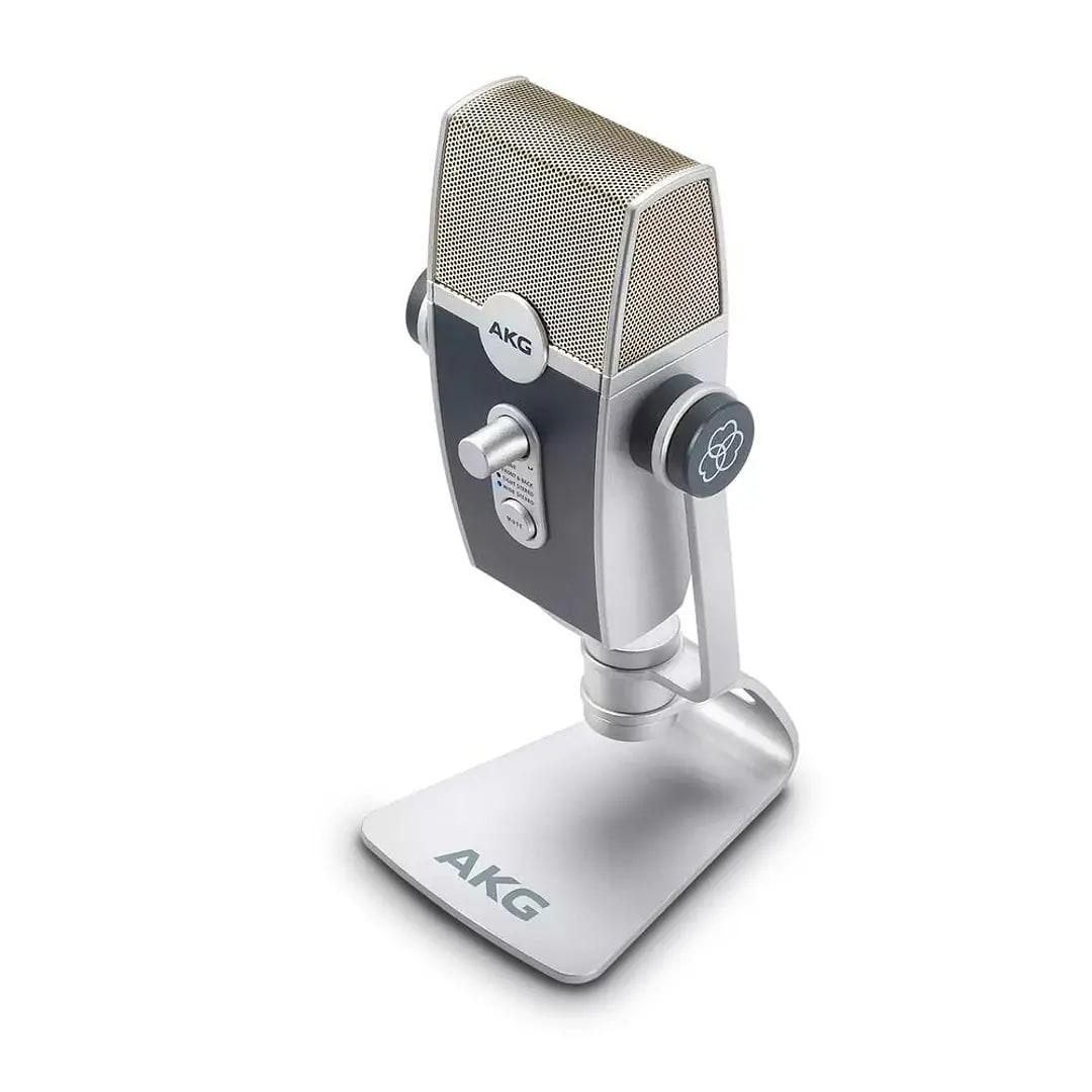 Micrófono USB AKG Lyra Multipatrón para Streaming y Podcast4