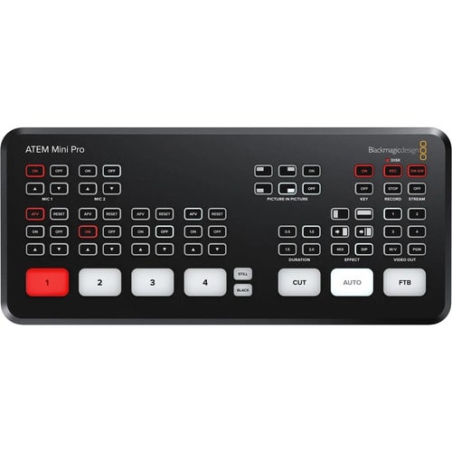 ATEM Mini Pro switcher - Blackmagic Design1