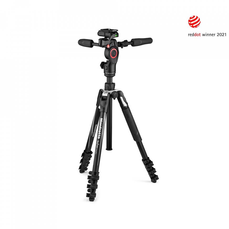 Trípode Manfrotto Befree Live Advanced 3 Vías Negro para Video6