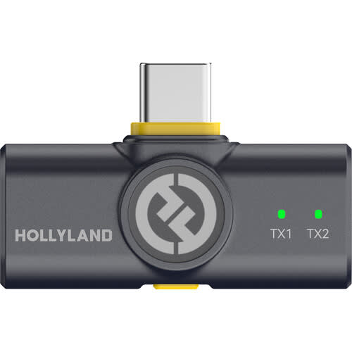 Sistema de microfonía All-in-one Button Lavalier Hollyland8