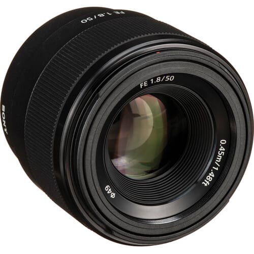 Lente Sony FE 50MM F1.83