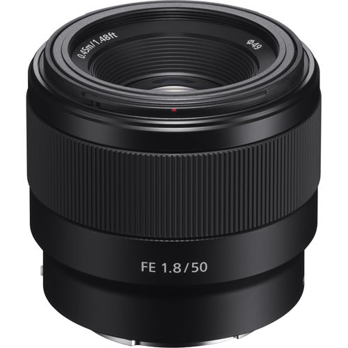 Lente Sony FE 50MM F1.81