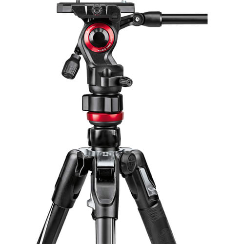 Tripode Manfrotto Befree Live Kit de Video con Cerradura Twist Locks3