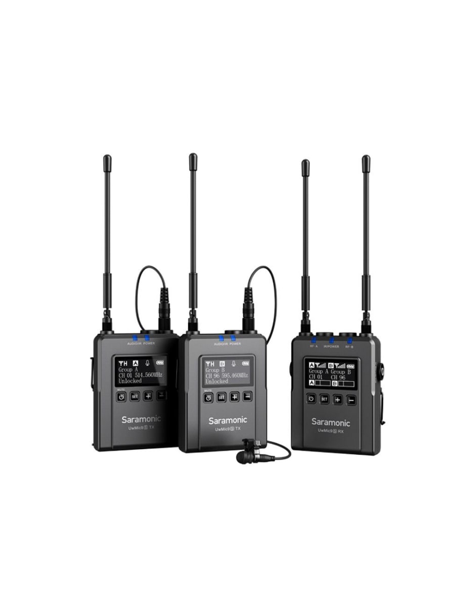 Saramonic UwMic9s Kit 2 (Tx9S+Tx9S+Rx9S)2