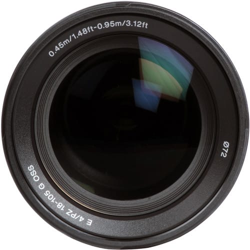 Lente Sony E PZ 18-105mm f/4 G OSS2