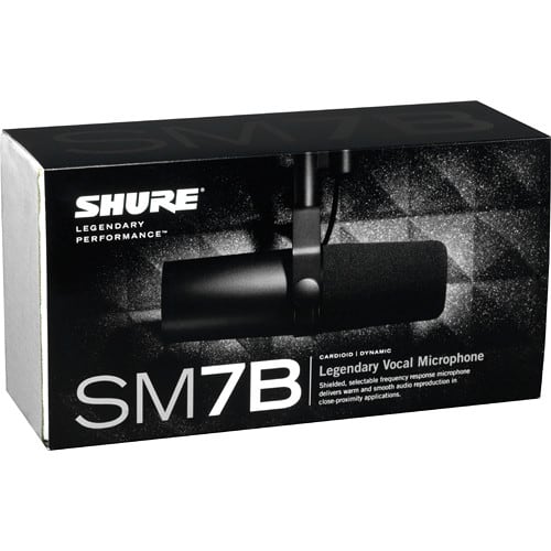 MICROFONO VOCAL DE STUDIO DINAMICO SM7B SHURE4