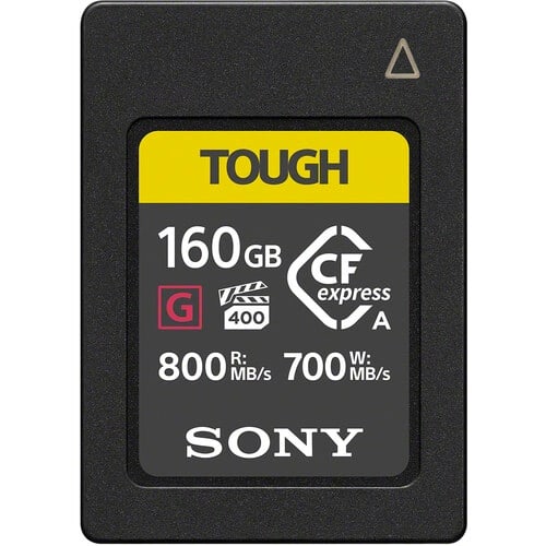 Tarjeta Sony CFexpress Type A Tough 160GB Alta Velocidad2