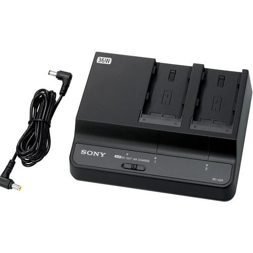 Cargador de baterías dual SONY BC-U2A1
