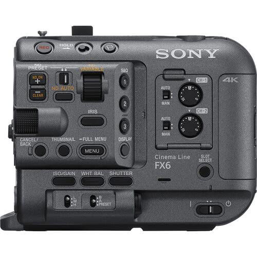 Cámara de cine SONY ILME-FX6V (solo cuerpo)2
