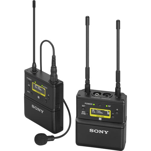 Sistema ENG de audio inalámbrico SONY UWP-D21/42LA Lavalier Omni5