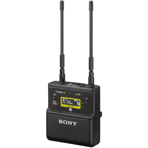 Sistema ENG de audio inalámbrico SONY UWP-D26 Combo set con Plug-On y Lavalier Omni3