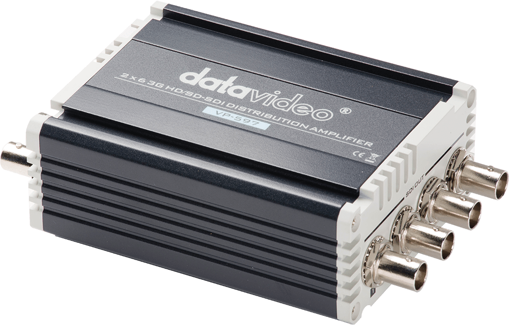 Amplificador de distribución 2x6 3G HD/SD-SDI - Datavideo - VP-5974