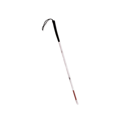 Bastón de aluminio para no vidente plegable de 127cm1
