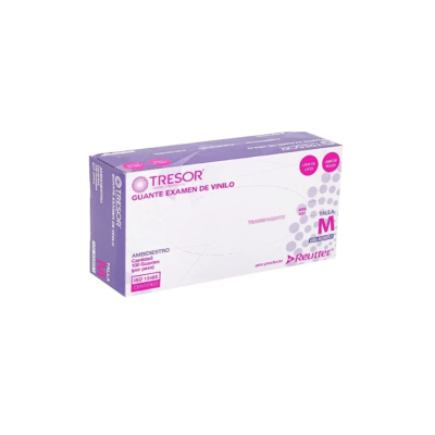 Guante Vinillo 100und Tresor M1