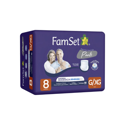 Pants Adulto T. G/XG 90-140cm bolsa x 8und1