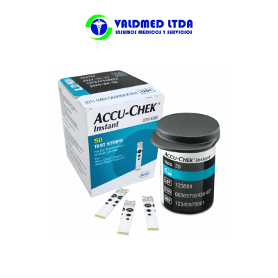 Tiras glicemia Accu-Chek Instant 50und1