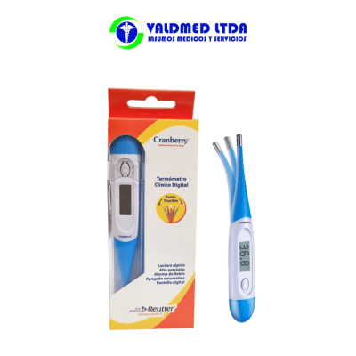 Termómetro Clínico de Punta Flexible1