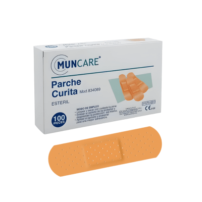 Parche curita standard estéril 100und1