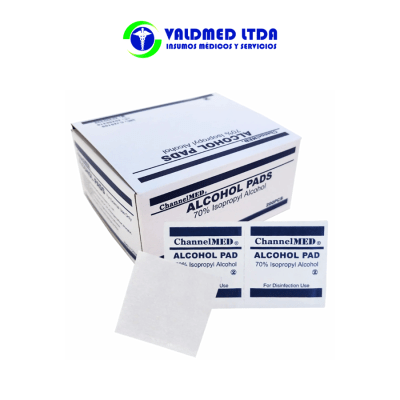 Toalla Alcohol Isopropílico caja 200und1