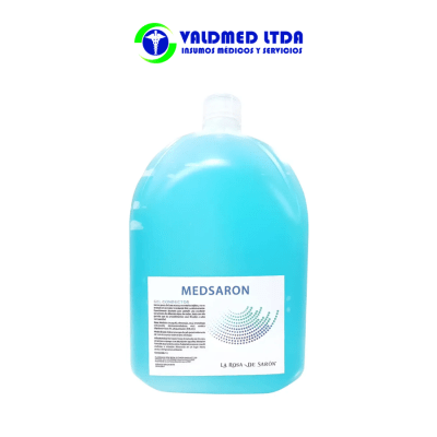 Gel conductor ultrasonido azul 5lt1