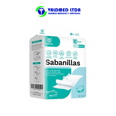 Protector cama-sabanilla 60x90cm 10und1