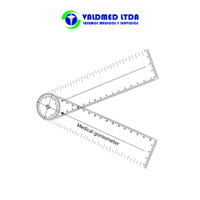Goniometro plastico Nª 21