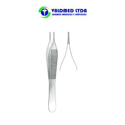 Pinza Adson s/dientes 12cm1