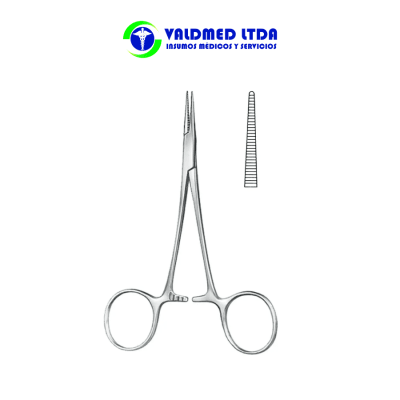 Pinza mosquito recta 15cm1