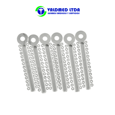 Ligadura ortodoncia transparente 406-870 20und1