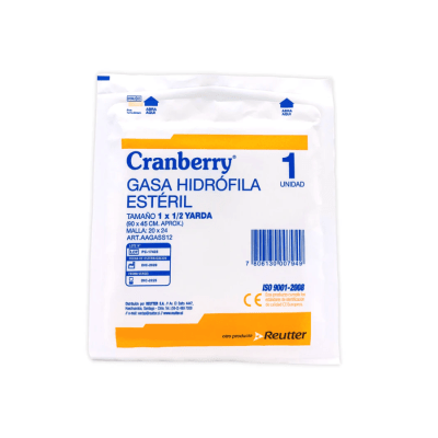 Gasa estéril hidrófila 90x23cm1