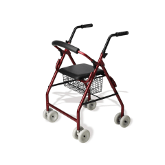 Andador Rollator c/n asiento y canasto