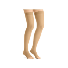 Calcetín Ultrasheer Dama 30-40mmhg XL miel s/n punta
