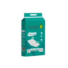 Sabanilla Cama 90x60 8und