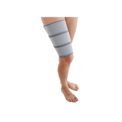 Muslera abierta elasticada gris Talla Unica