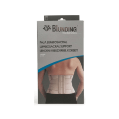 Faja lumbosacral barras