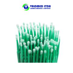Aplicadores extrafino verde 100 unidades