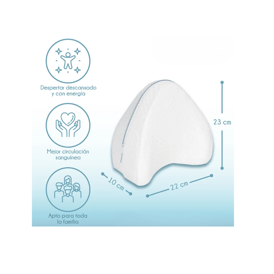 Cojin Ortópedico viscoelastico para entrepiernas 0