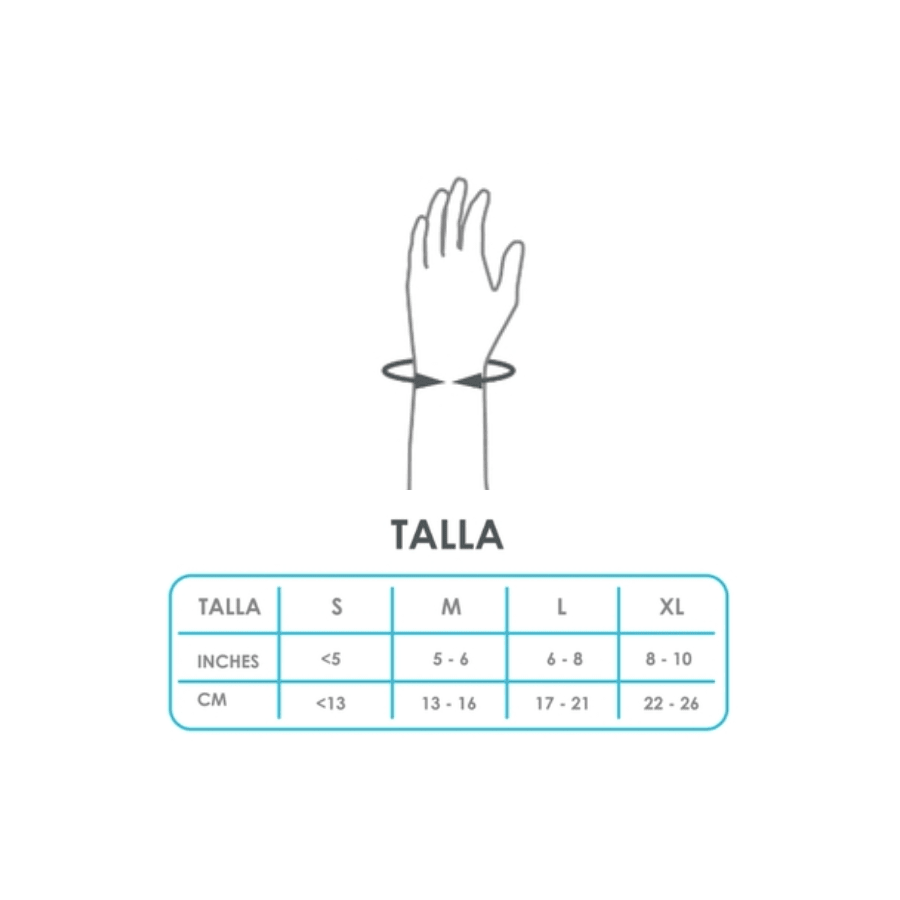 Ortesis muñeca palmar - dorsal c/ferula TM izquierda2