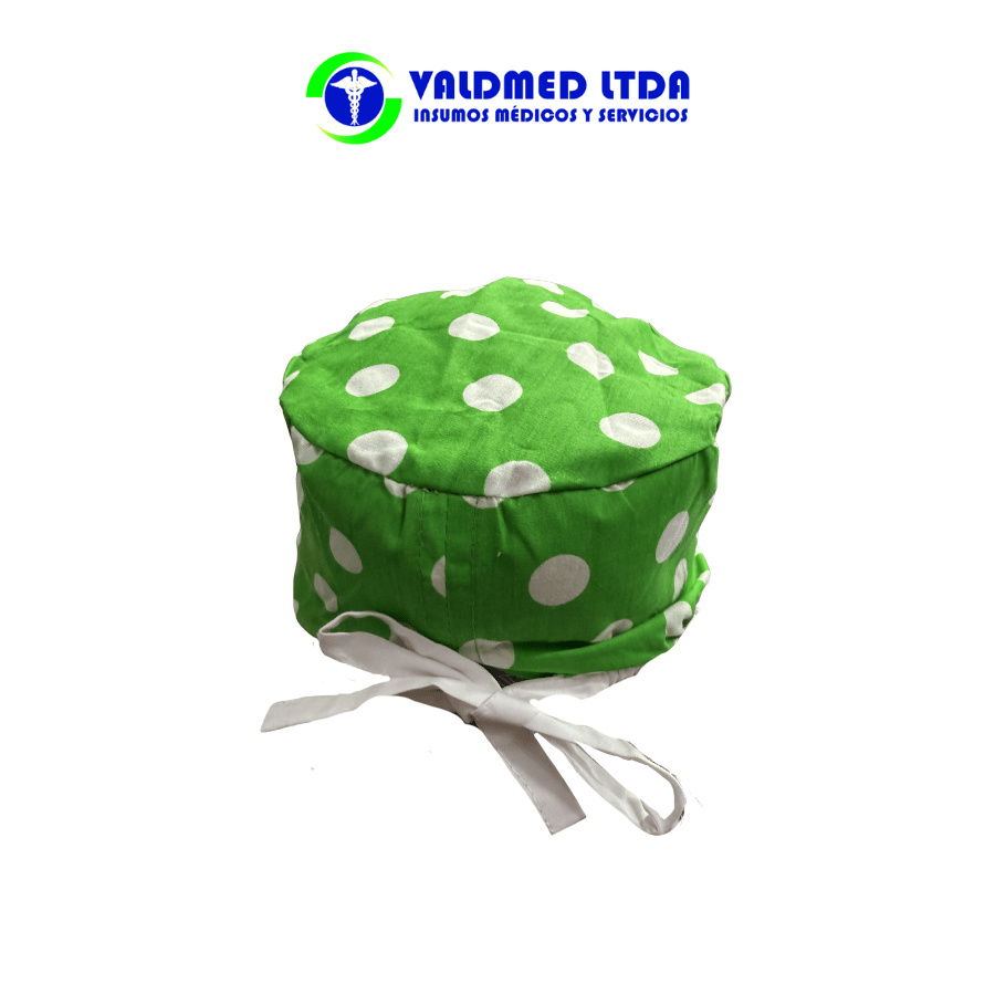 Gorro tela elasticado c/tiras1
