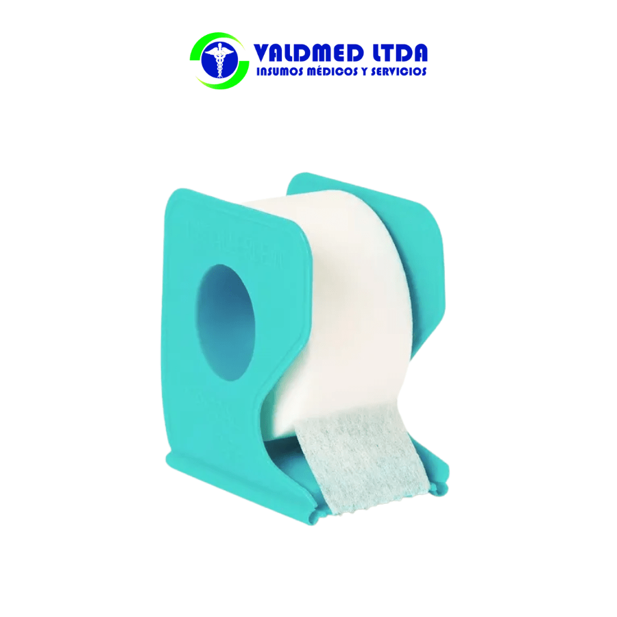 Tela Micropore con dispensador celeste2