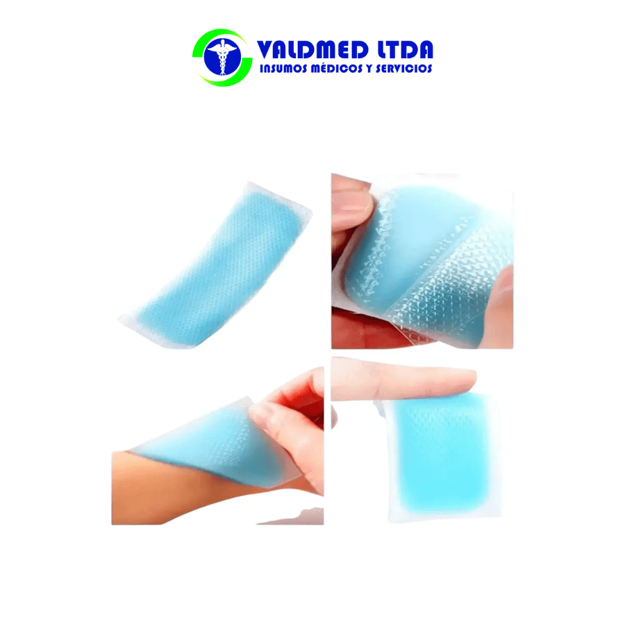 Parche de Gel para Fiebre 120mm x 50mm 3 und4