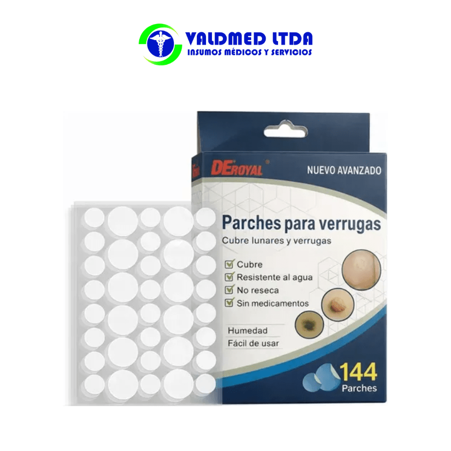 Parches para verrugas 144und 0
